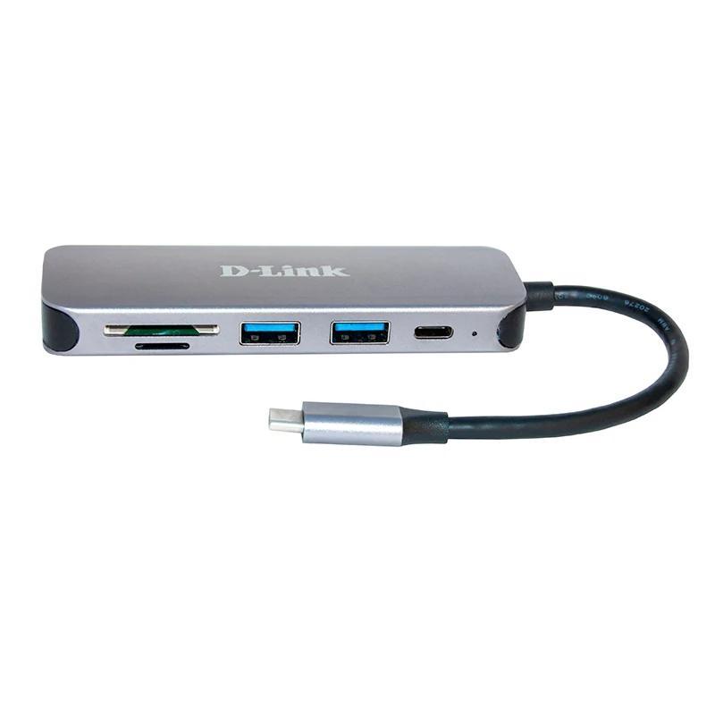 D-Link DUB-2325 5-in-1 USB-C Hub Card Reader D-Link DUB-2325 5-in-1 USB-C Hub Card Reader