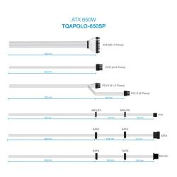 Tooq Fuente Alimentación TQAPOLO-650SP 650W