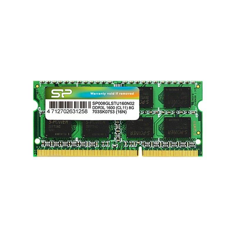 SP SP008GLSTU160 SoDim 8GB DDR3L 1600MH SP SP008GLSTU160 SoDim 8GB DDR3L 1600MH