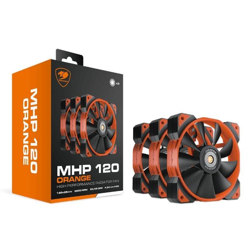 Cougar Ventilador Mhp 120 Orange Pack 3 Cougar Ventilador Mhp 120 Orange Pack 3