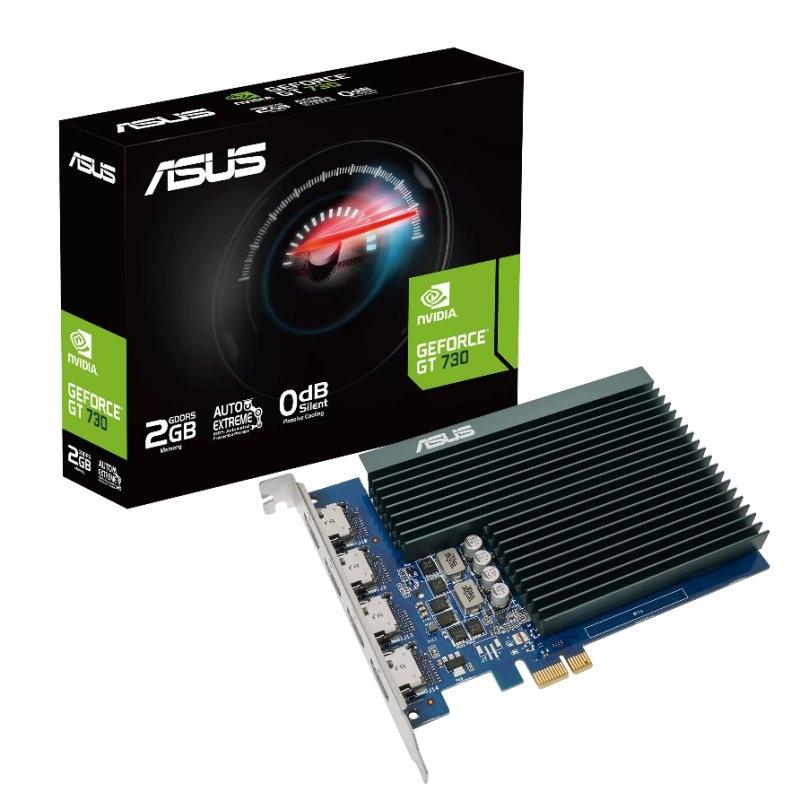 ASUS VGA NVIDIA GT 730 4H SL 2GD5 2GB 4 monitores ASUS VGA NVIDIA GT 730 4H SL 2GD5 2GB 4 monitores