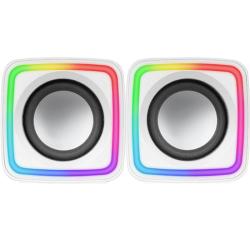 MARS GAMING Altavoces MSCUBE Premium 8W White