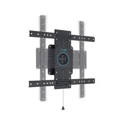 Tooq LP3780F-R Soporte pared rotación 360º Negro