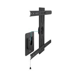 Tooq LP3780F-R Soporte pared rotación 360º Negro