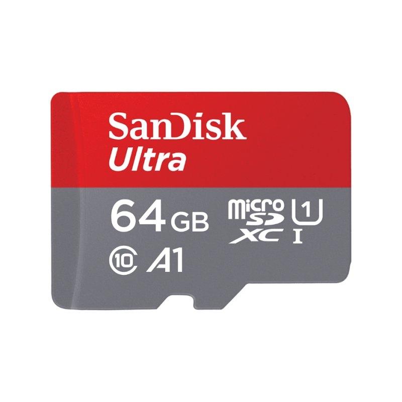 Sandisk SDSQUAB-064G-GN6MA microSDHC 64GB C10 c/a Sandisk SDSQUAB-064G-GN6MA microSDHC 64GB C10 c/a